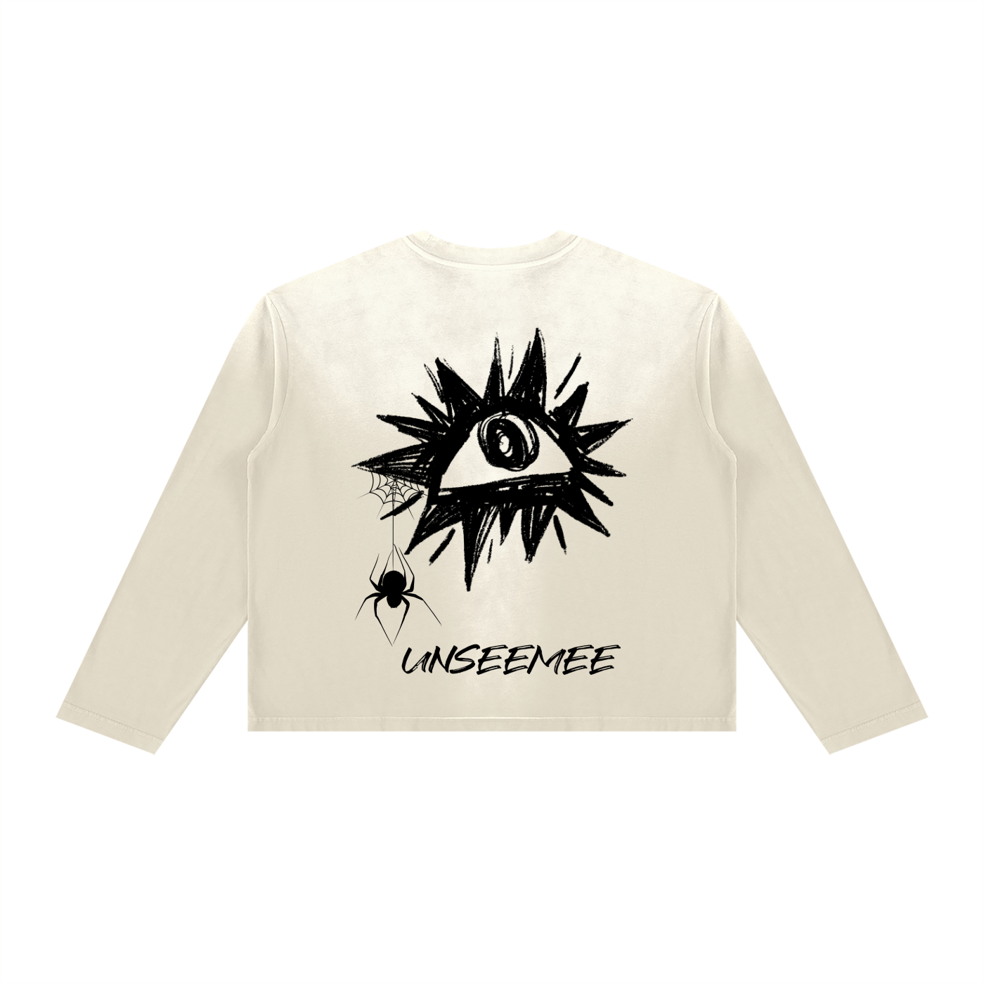 Unisex Sunfade Boxy Long Sleeve T-Shirt