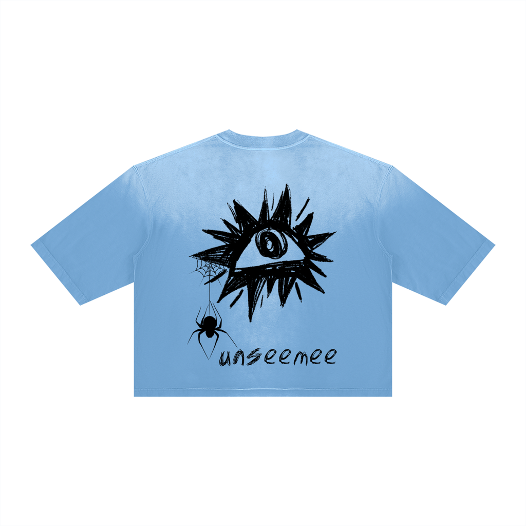 Unisex Vintage Wash Sunfade Boxy T-Shirt