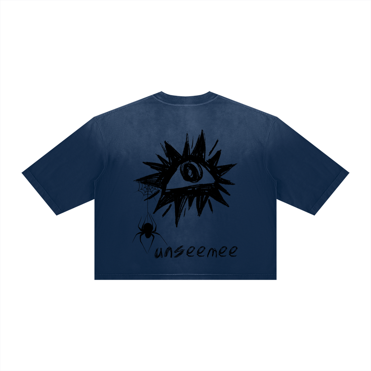 Unisex Vintage Wash Sunfade Boxy T-Shirt