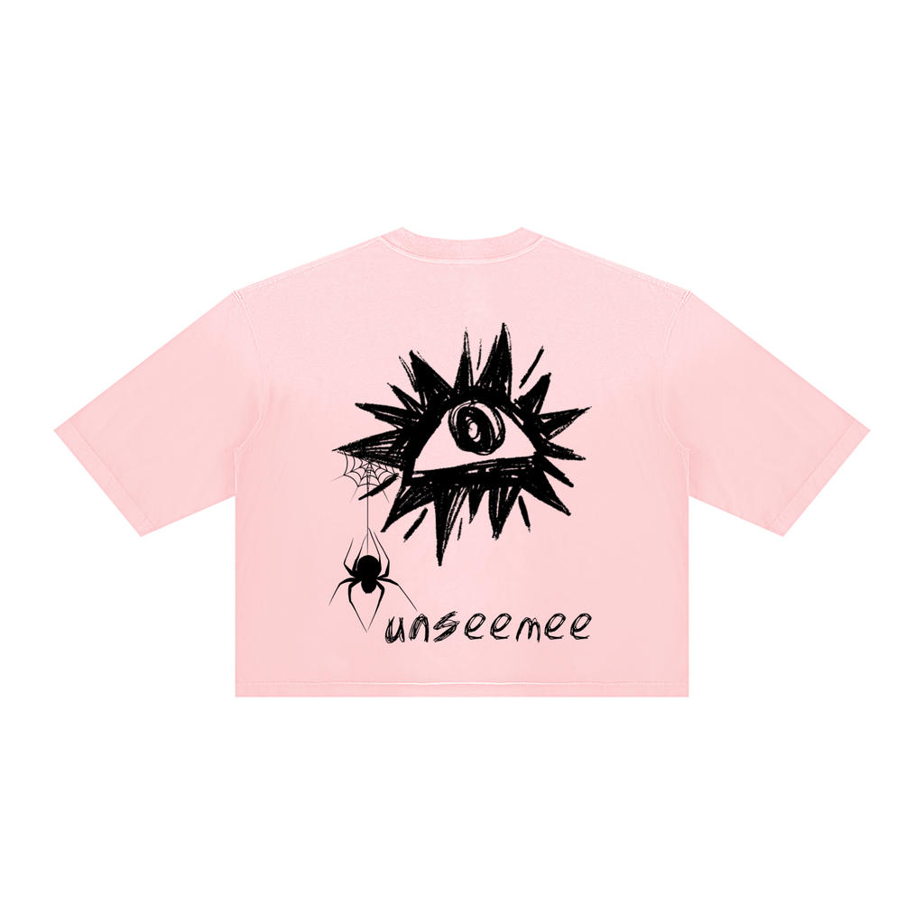 Unisex Vintage Wash Sunfade Boxy T-Shirt