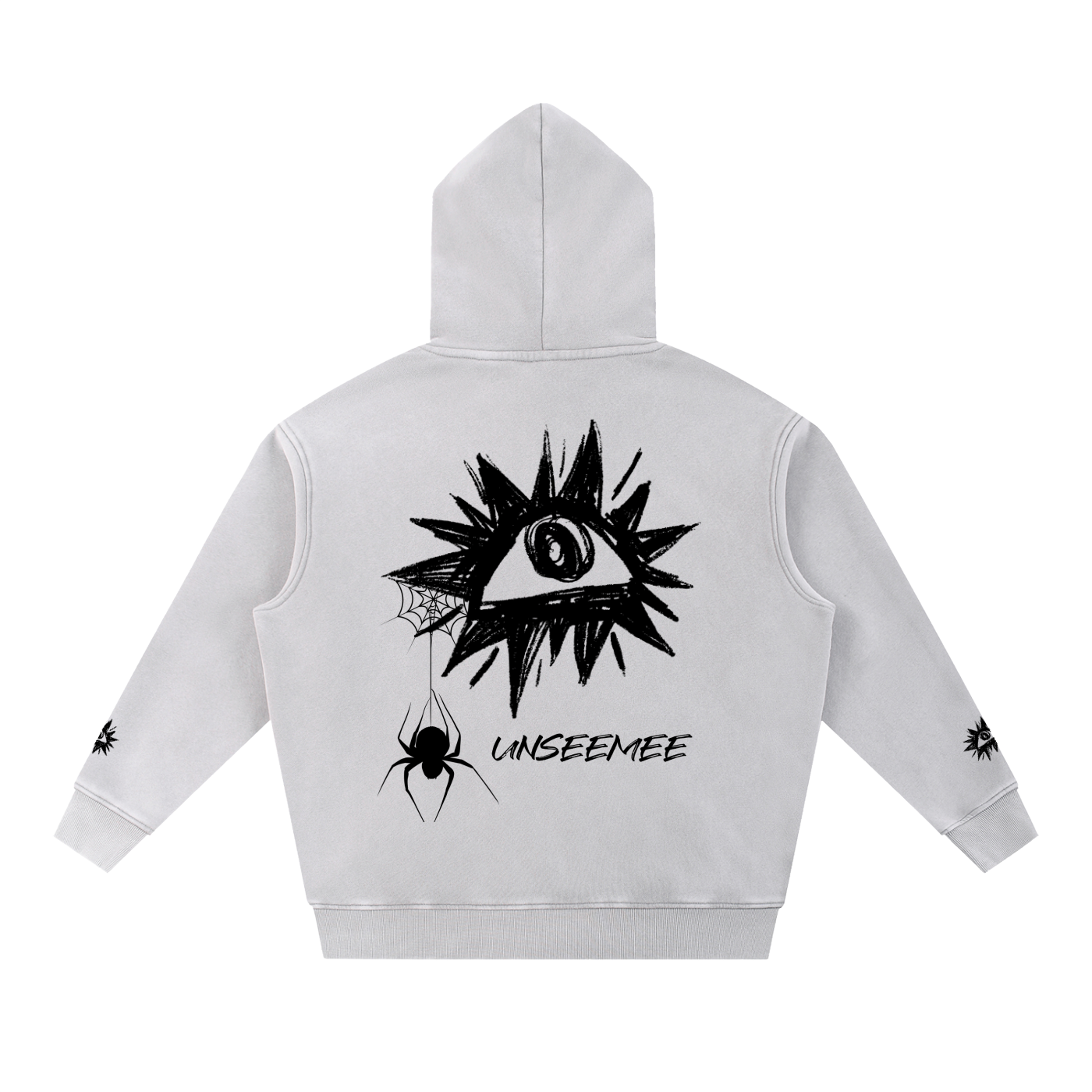 Snow Wash Fleece Oversize Hoodie