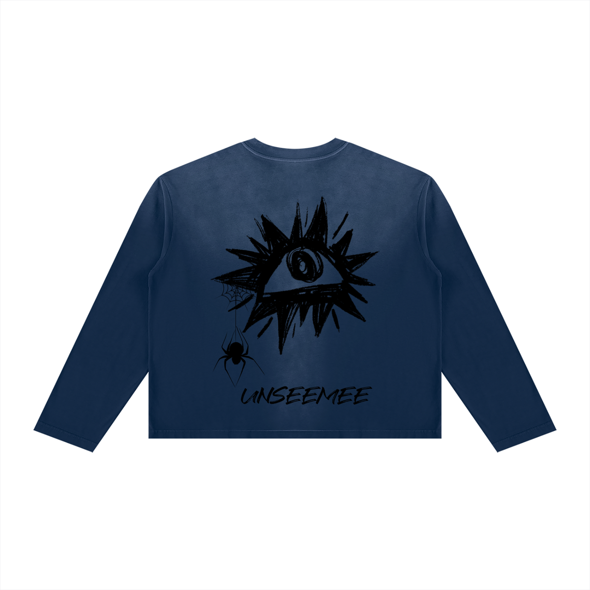 Unisex Sunfade Boxy Long Sleeve T-Shirt