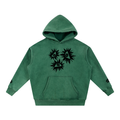 Snow Wash Fleece Oversize Hoodie