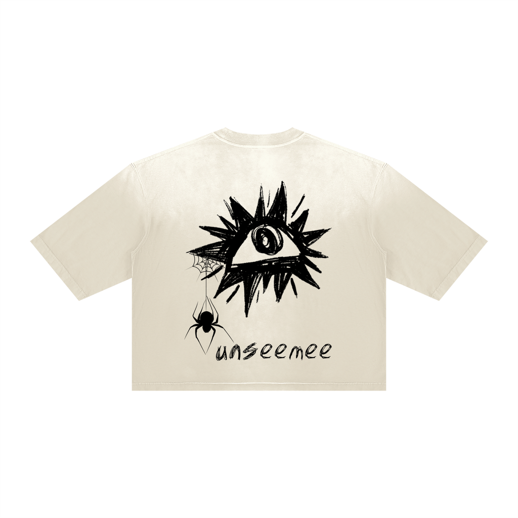 Unisex Vintage Wash Sunfade Boxy T-Shirt