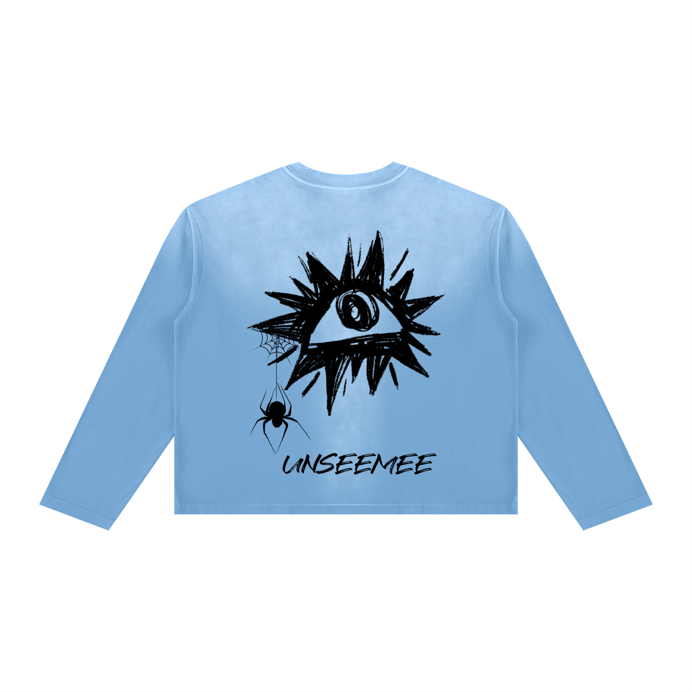 Unisex Sunfade Boxy Long Sleeve T-Shirt
